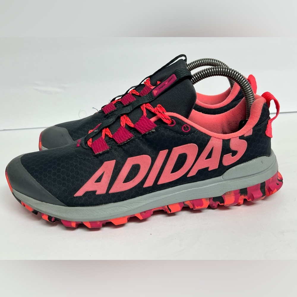 Adidas Womens Vigor TR 6 Trail D69460 Hot Punch Running Shoes Sneakers Size 8